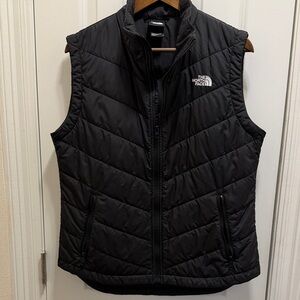 The North Face black Quilted Vest